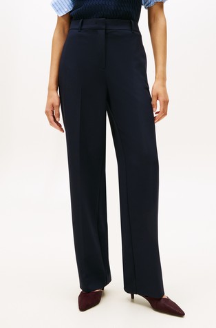 Slim fit hlače s ravnim nogavicama