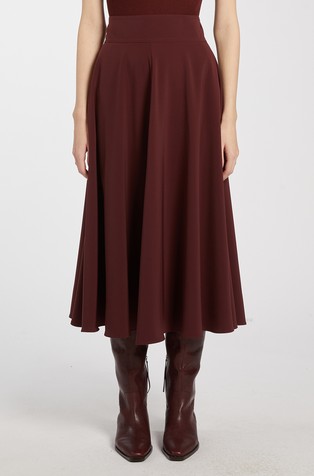 Monochrome midi suknja