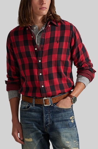 Karirana pamučna košulja