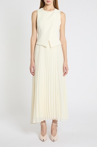Art. 365 Dual-fabric dress