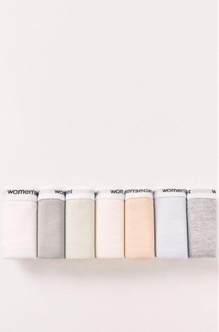 Pack 7 stretch cotton panties