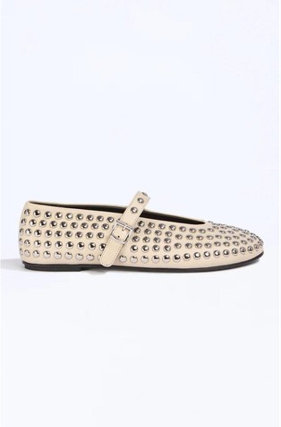 Adele kožne balerinke sa zakovicama