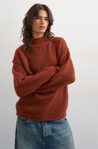 TSFREDERIKKE mock neck jumper