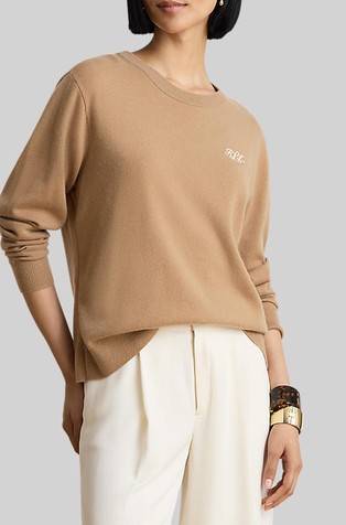 Embroidered Cashmere Sweater