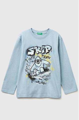 Majica dugih rukava s otiskom