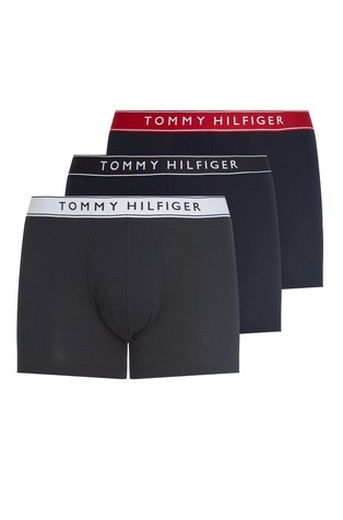 Paket od 3 para bokserica s logo obrubom