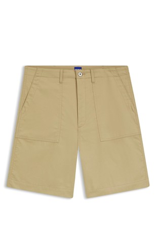 Shorts in cotton canvas