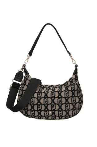 Žakard torbica s uzorkom monograma