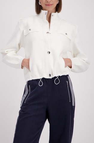 Cargo cardigan in cotton-blend