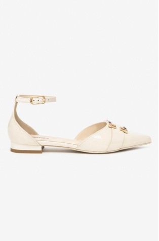 Balerinke od lakirane kože