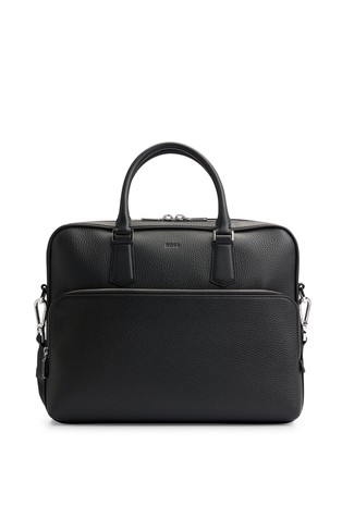 Kožna poslovna torba s utisnutim logotipom