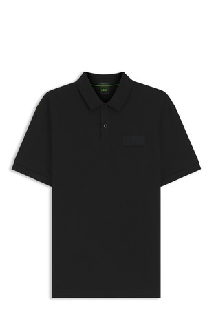 Paddy polo majica kratkih rukava s logo našivkom