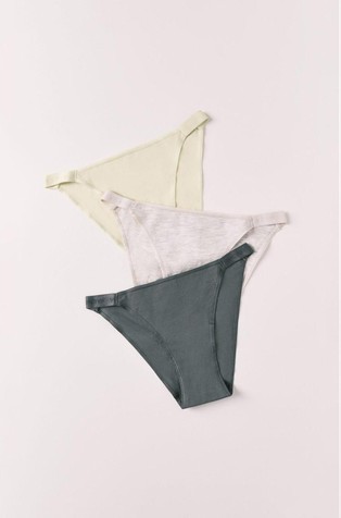 Pack 3 logo panties