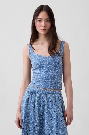 Ženski top s vezovima