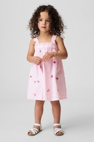 Haljina s vezovima za djecu djevojčice