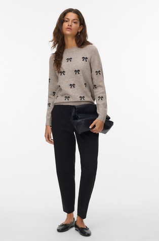 VMDOFFY knitted pullover with pattern