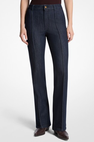 Jeans hlače sa zvonastim nogavicama