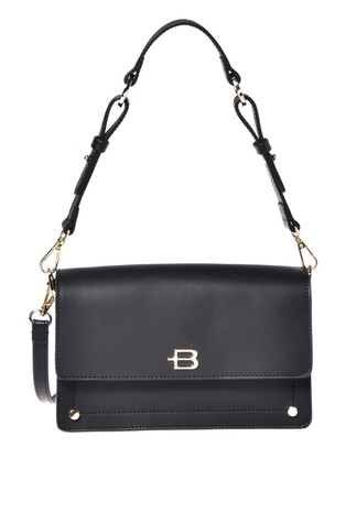 Leather shoulder bag