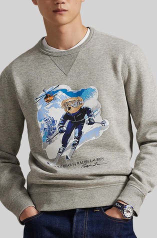 Polo Bear pulover s flisiranom unutrašnjošću