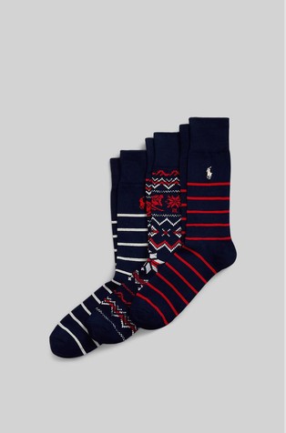 Poklon paket od 3 para čarapa od mješavine pamuka