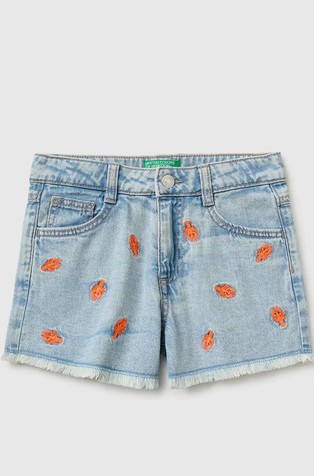 Denim kratke hlače s vezovima