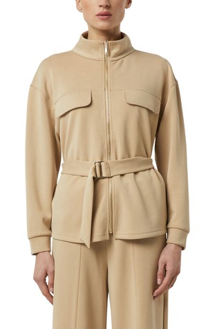 Jakna od mješavine viskoze s uklonjivim remenom