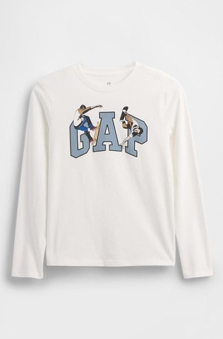 Gap logo majica dugih rukava za dječake