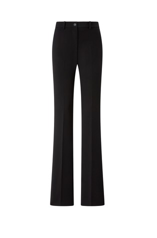 Slim fit trousers with slits on back