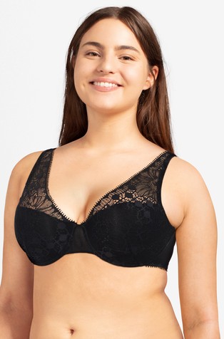 Day to Night čipkast grudnjak dubokog izreza