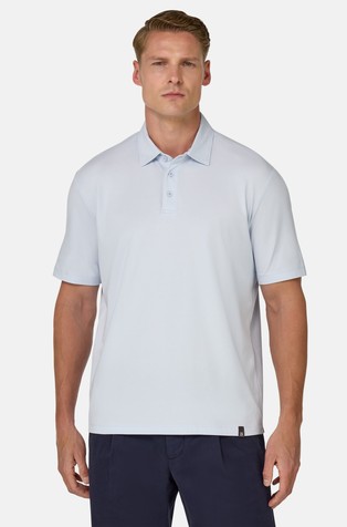 Polo majica kratkih rukava od rastezljivog supima pamuka