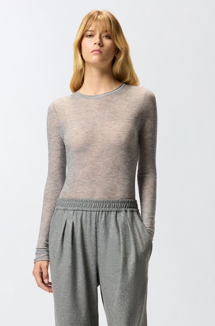 Pleten pulover od mješavine vune