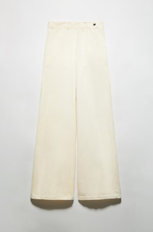 Baršunaste hlače sa širokim nogavicama