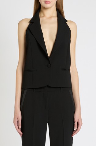 Art. 365 Envers satin openback waistcoat
