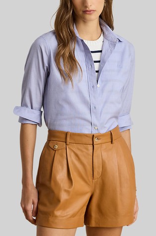 Straight fit pamučna košulja