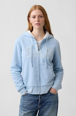 Gap logo ženski podstavljen hoodie