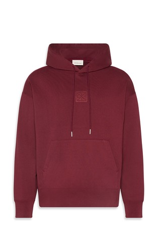 Pulover od mješavine pamuka s kapuljačom