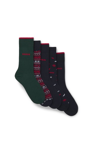 Paket od 5 pari čarapa s logo detaljima