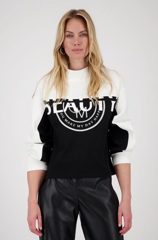 Pulover s raznobojnim blokovima