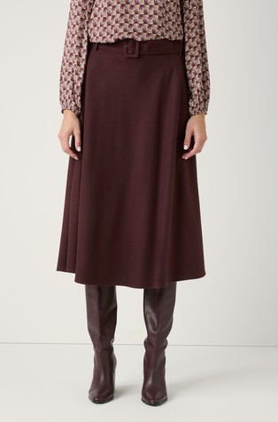 Zvonasta suknja s remenom