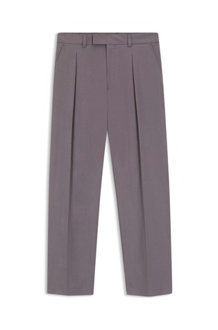 Relaxed-fit trousers in stretch cotton