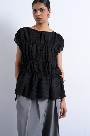 TSENA top with side ties