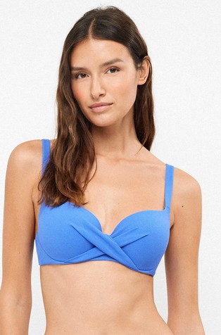 Gornji dio kupaćeg kostima s prekriženim detaljem