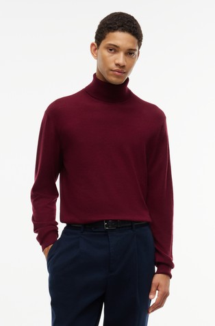 New York Label pletena vunena dolčevita