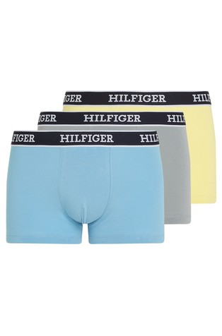 Hilfiger monotype paket od 3 para bokserica s logo obrubom