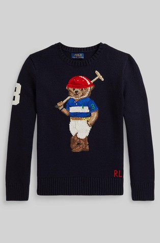 Polo Bear pleten pulover