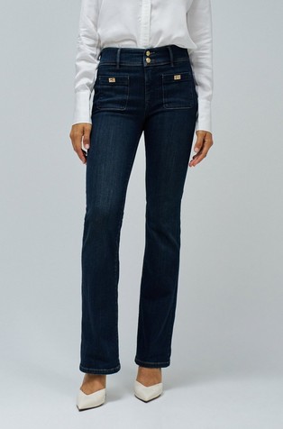 Secret push in zvonaste jeans hlače