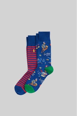 Polo Bear paket od 2 para čarapa