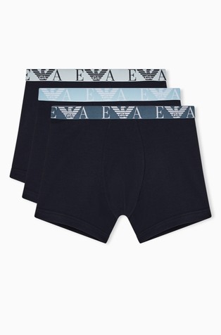 Three-pack stertch cotton boxer briefs