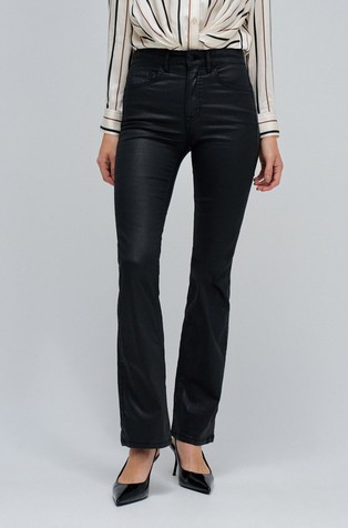 Faith Push In voštane jeans hlače sa zvonastim nogavicama