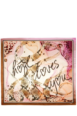 Karree Boho Bloom svilena marama